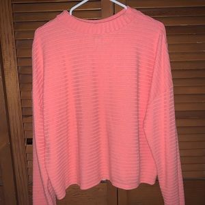 Arizona Jean Co. Cropped Pink Top. Size XXL